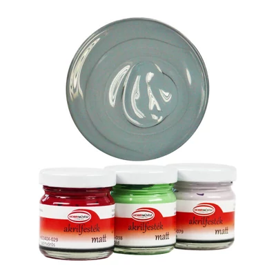 Akrylová farba pre hobby umelcov, 40 ml - matná, 020, sivá