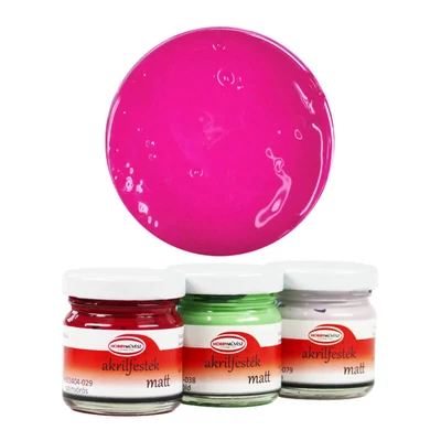 Akrylová farba pre hobby umelcov, 40 ml - matná, 024, purpurová