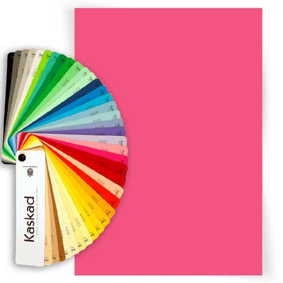 Farebný kopírovací papier Kaskad, A/4, 80 g, 10 ks - 22, cyklámenový, Bullfinch pink
