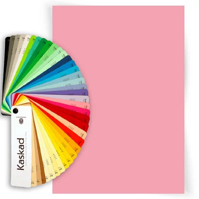 Farebný kopírovací papier Kaskad, A/4, 80 g, 10 ks - 25, ružový, Flamingo pink