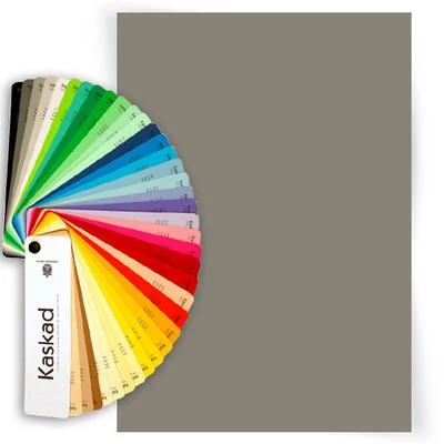 Farebný fotokopírovací papier Kaskad, A/4, 80 g, 10 ks - 94, strieborno-šedý, Owl grey