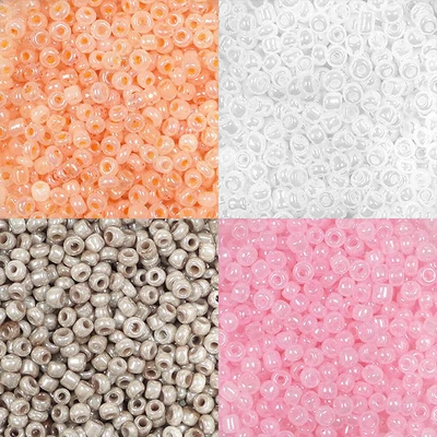 Koráliky, Perleťovéové, 2 mm - v rôznych farbách