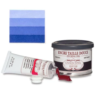 Hĺbkotlačová farba Charbonnel, 60 ml - ultramarine