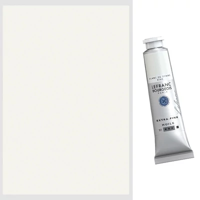 Olejová farba L&B Extra-Fine, 40 ml - 013, titanium zinc white