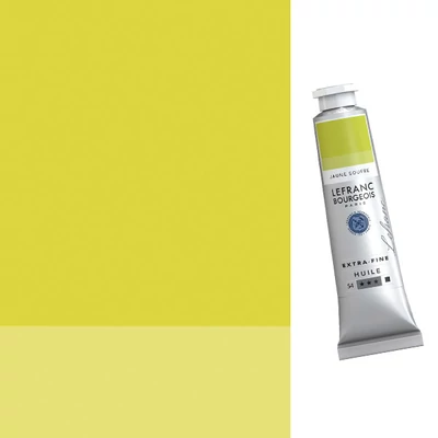 Olejová farba L&B Extra-Fine, 40 ml - 196, sulphur yellow