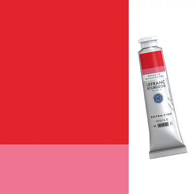 Olejová farba L&B Extra-Fine, 40 ml - 384, quinacridone red