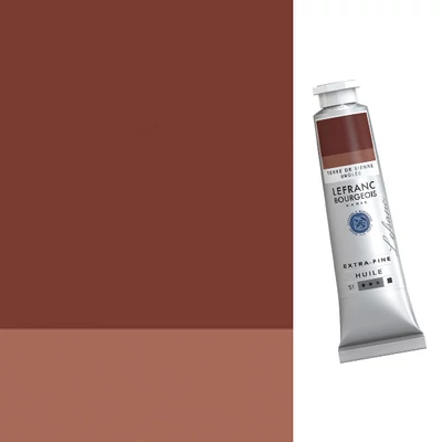 Olejová farba L&B Extra-Fine, 40 ml - 481, burnt sienna