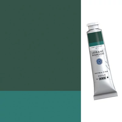 Olejová farba L&B Extra-Fine, 40 ml - 505, chrome green deep