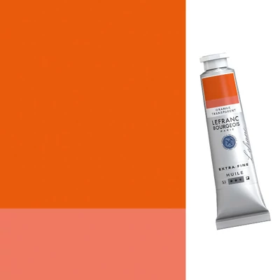 Olejová farba L&B Extra-Fine, 40 ml - 727, transparent orange
