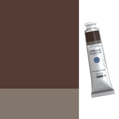 Olejová farba L&B Extra-Fine, 40 ml - 765, transparent raw umber