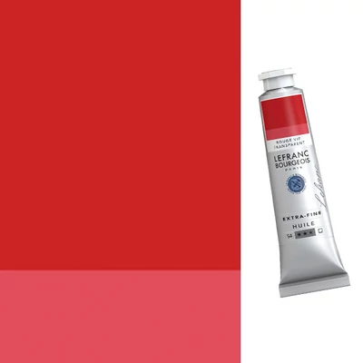 Olejová farba L&B Extra-Fine, 40 ml - 815, transparent bright red