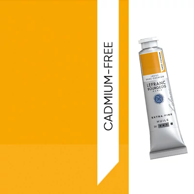 Olejová farba L&B Extra-Fine, 40 ml - 890, cadmium- free yellow