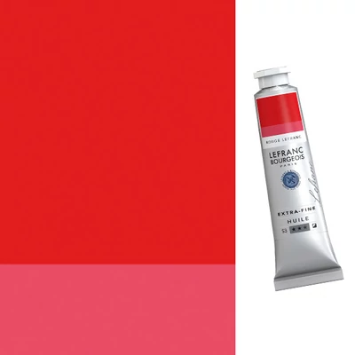 Olejová farba L&B Extra-Fine, 40 ml - 900, lefranc red
