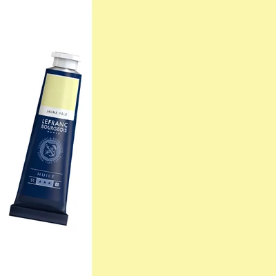 Olejová farba L&B Fine Oil, 40 ml - 239, pale yellow