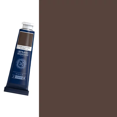 Olejová farba L&B Fine Oil, 40 ml - 478, raw umber