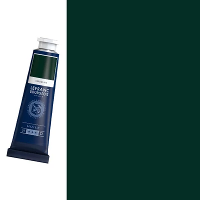 Olejová farba L&B Fine Oil, 40 ml - 529, viridian