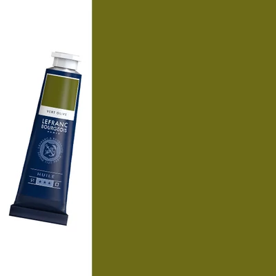 Olejová farba L&B Fine Oil, 40 ml - 541, olive green
