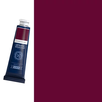 Olejová farba L&B Fine Oil, 40 ml - 618, red violet