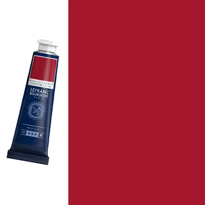 Olejová farba L&B Fine Oil, 40 ml - 882, cadmium red deep hue