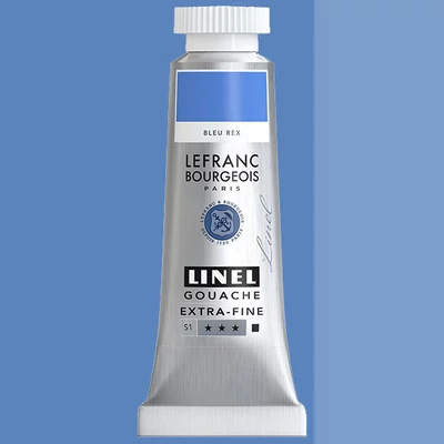 Gvašová farba L&B Linel extra fine, 14 ml - 067, royal blue
