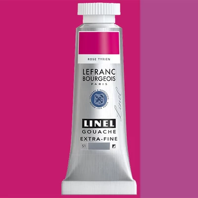 Gvašová farba L&B Linel extra fine, 14 ml - 354, tyrian rose