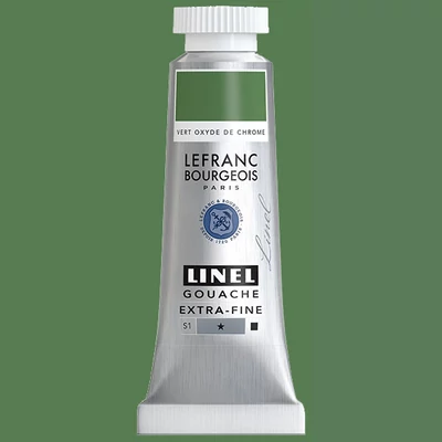 Gvašová farba L&B Linel extra fine, 14 ml - 542, chrome oxide green