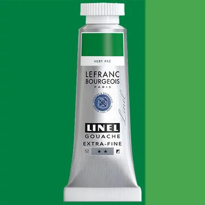 Gvašová farba L&B Linel extra fine, 14 ml - 543, field green