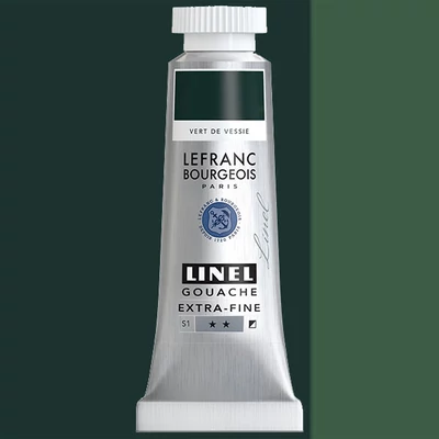 Gvašová farba L&B Linel extra fine, 14 ml - 552, sap green