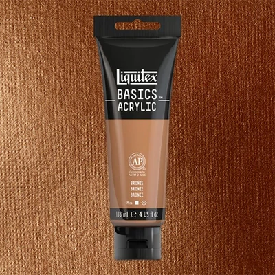Akrylová farba Liquitex Basics, 118 ml - 054, bronze