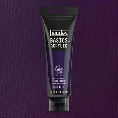 Akrylová farba Liquitex Basics, 118 ml - 186, dioxazine purple
