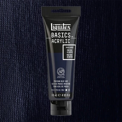 Akrylová farba Liquitex Basics, 118 ml - 320, prussian blue hue