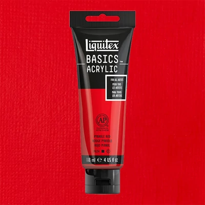 Akrylová farba Liquitex Basics, 118 ml - 321, pyrrole red