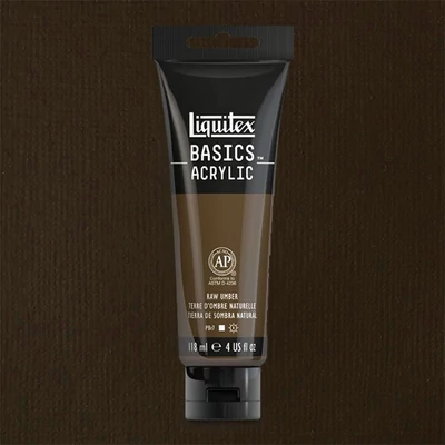 Akrylová farba Liquitex Basics, 118 ml - 331, raw umber