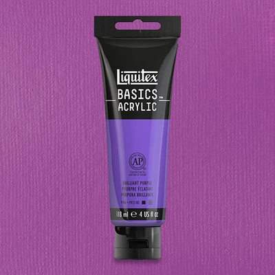 Akrylová farba Liquitex Basics, 118 ml - 590, purple brilliant