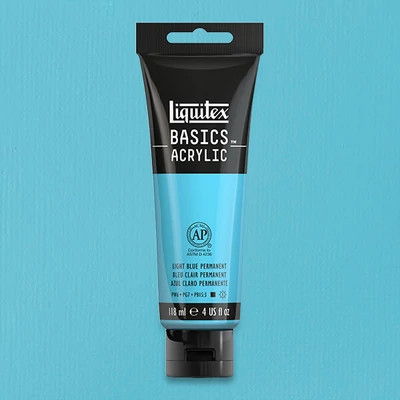 Akrylová farba Liquitex Basics, 118 ml - 770, blue light permanent