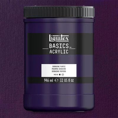 Akrylová farba Liquitex Basics, 946 ml - 186, dioxazine purple