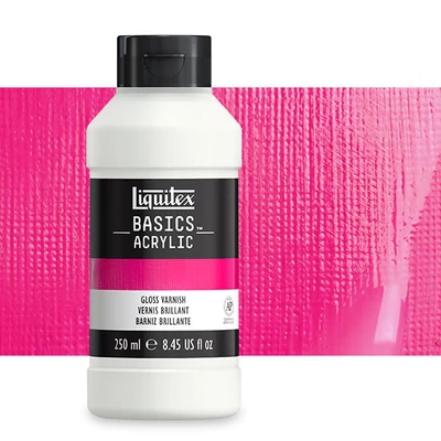 Lak Liquitex Basics, lesklý - 250 ml