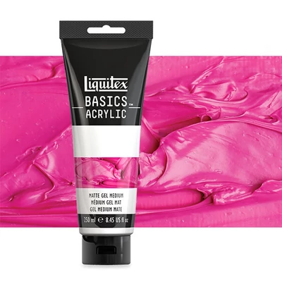 Liquitex Basics Matt Gel zahusťovacie médium, 250 ml - matný