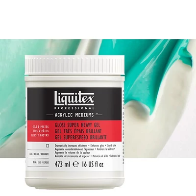Zahusťovacie médium Liquitex Gloss Super Heavy Gel, 473 ml - lesklý