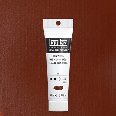 Akrylová farba Liquitex Heavy Body, 59 ml - 127, burnt sienna