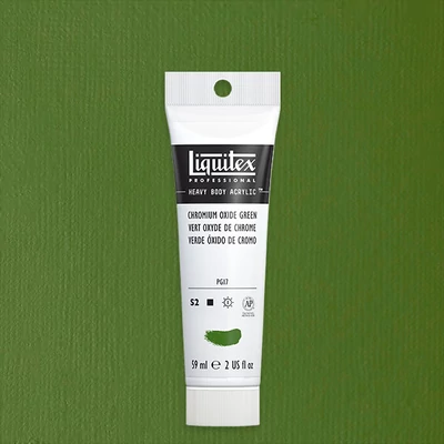 Akrylová farba Liquitex Heavy Body, 59 ml - 166, chromium oxide green