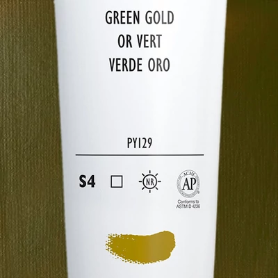 Akrylová farba Liquitex Heavy Body, 59 ml - 325, green gold