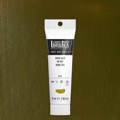 Akrylová farba Liquitex Heavy Body, 59 ml - 325, green gold