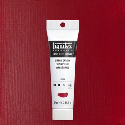 Akrylová farba Liquitex Heavy Body, 59 ml - 326, pyrrole crimson