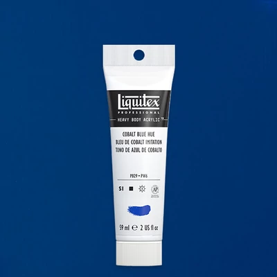 Akrylová farba Liquitex Heavy Body, 59 ml - 381, cobalt blue hue