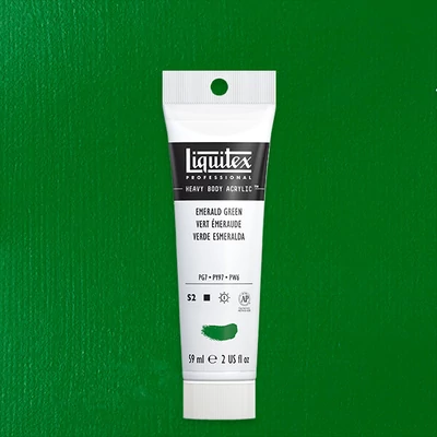 Akrylová farba Liquitex Heavy Body, 59 ml - 450, emerald green