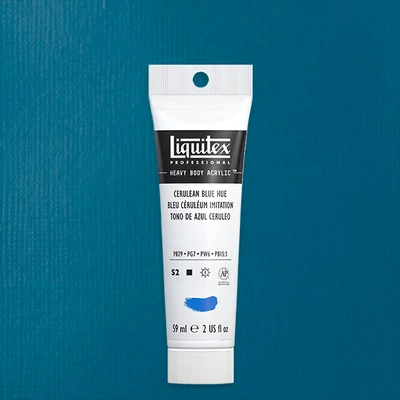 Akrylová farba Liquitex Heavy Body, 59 ml - 470, cerulean blue hue