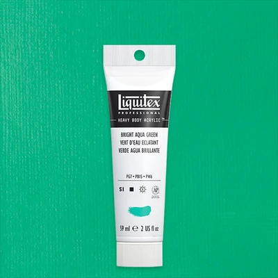 Akrylová farba Liquitex Heavy Body, 59 ml - 660, bright aqua green