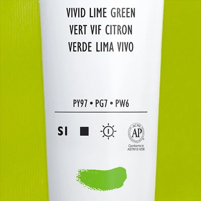 Akrylová farba Liquitex Heavy Body, 59 ml - 740, vivid lime green