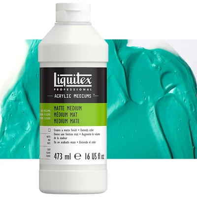 Liquitex Matte Fluidné riediace médium, 473 ml - matný